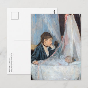 Cartão Postal Berthe Morisot - O Berço / Le Berceau