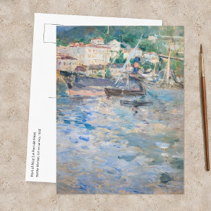 Cartão Postal Berthe Morisot - Porto de Nice