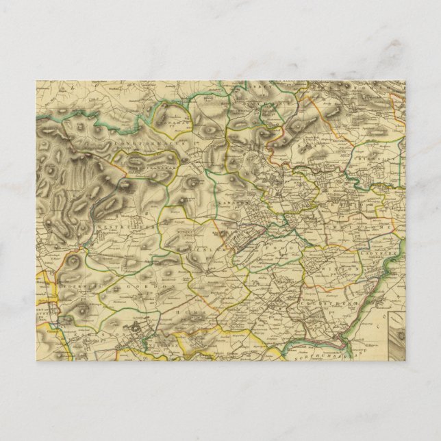 Cartão Postal Berwickshire (Frente)