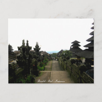 Cartão Postal Besakih - Bali - Cartão-postal Indonésia