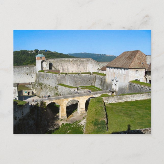 Cartão Postal Besançon Citadel (Frente)
