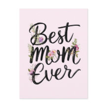 Best mom ever floral design