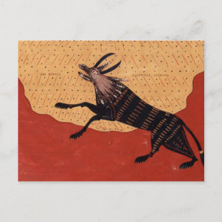 Cartão Postal Besta medieval