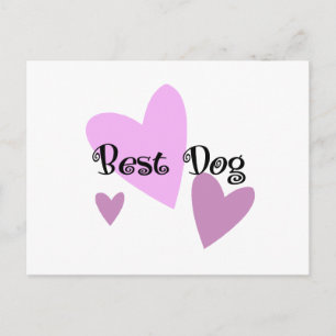 Cartão Postal Bestdog