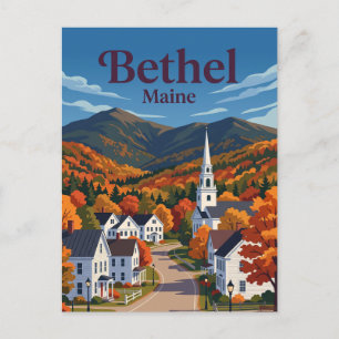 Cartão Postal Bethel, Maine