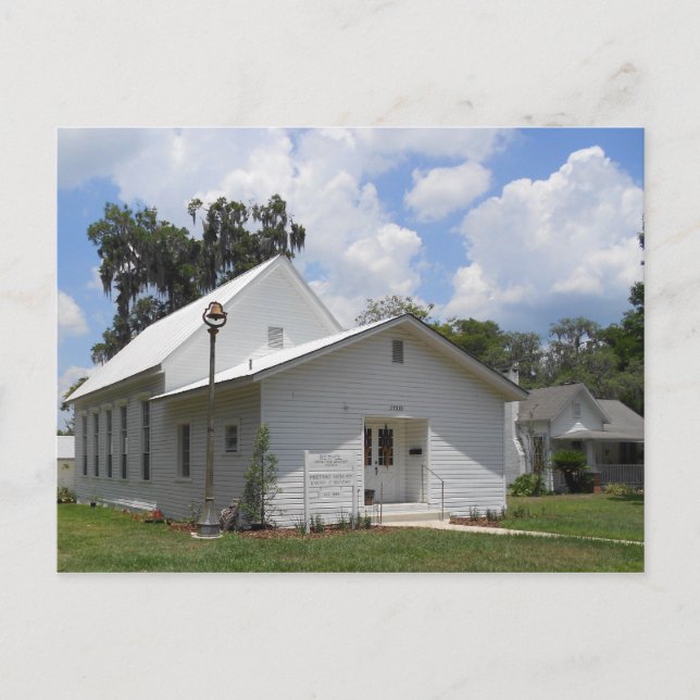 Cartão Postal Bethel Primitive Baptist Dade City FL (Frente)