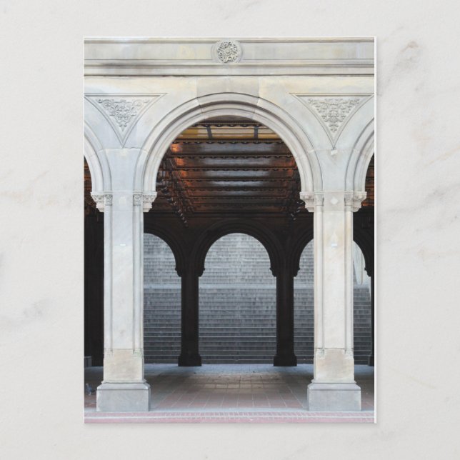 Cartão Postal Bethesda Terrace (Frente)