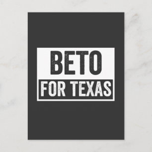 Cartão Postal beto FOR TEXAS