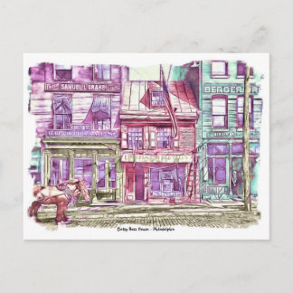 Cartão Postal Betsy Ross House Philadelphia