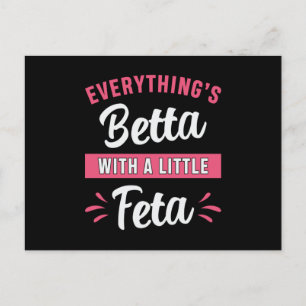 Cartão Postal Betta Fish Betta Com Um Pouco De Peixes De Luta