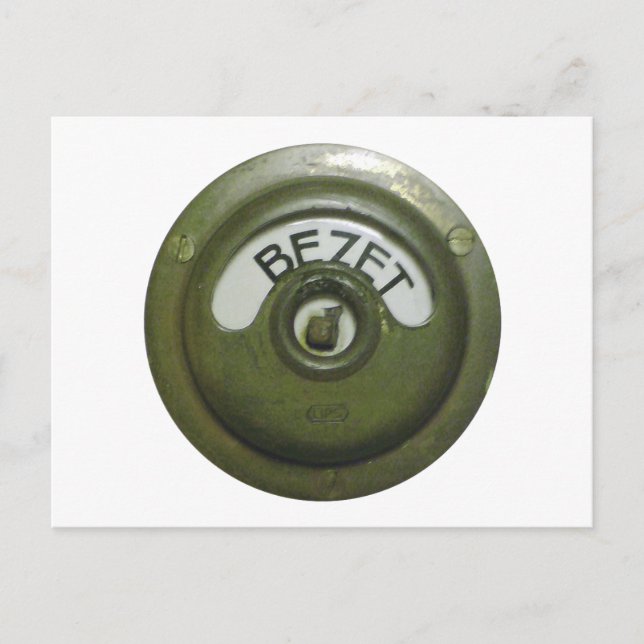 Cartão Postal Bezet, ocupado (Frente)