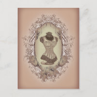 biampunk victorian floral wreath corset