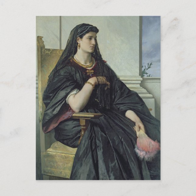 Cartão Postal Bianca Capello, 1864/68 (Frente)