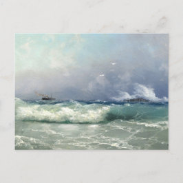 Cartão Postal Biarritz, Ivan Konstantinovich Aivazovsky