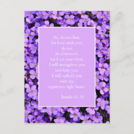 Cartão Postal Bíblia Cristã Inspiradora Versa Ansiedade