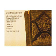 Bíblia de 1895 da Vovó