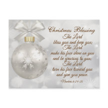 Bíblia de Natal Versos Números 6 24-26