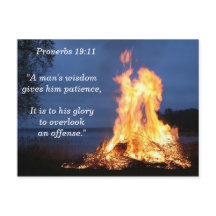 Bíblias Versos Provérbios 19 11 Paciência com Sabe