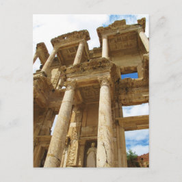 Cartão Postal Biblioteca Celsius, famoso edifício romano - Ephes