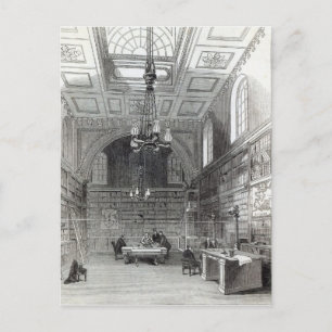 Cartão Postal Biblioteca da Câmara dos Lordes
