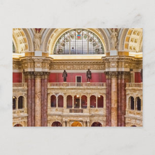 Cartão Postal Biblioteca do Congresso