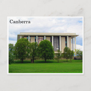 Cartão Postal biblioteca nacional canberra