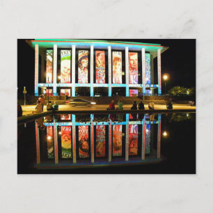 Cartão Postal Biblioteca Nacional - Canberra