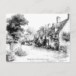 Cartão Postal Bibury Village, Cotswolds, Reino Unido