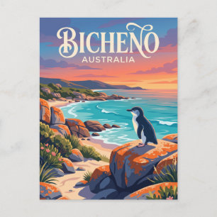 Cartão Postal Bicheno Austrália