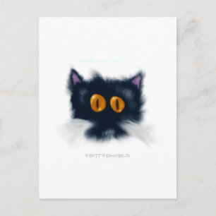 Cartão Postal Bicho do gatinho