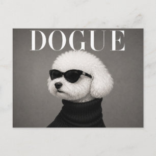 Cartão Postal Bichon Frise Luxo Cão Haute