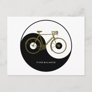 Cartão Postal bicicleta - bicicleta + bicicleta