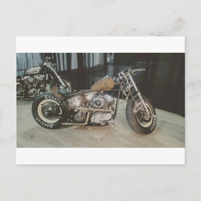 Cartão Postal bicicleta bobber (Frente)