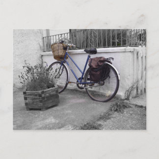 Cartão Postal Bicicleta com cesto - Ilha de Mull
