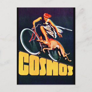 Cartão Postal Bicicleta Cosmos Greyhound