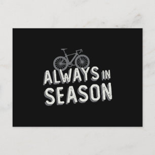 Cartão Postal Bicicleta De Gordura Sempre Na Estação Biker Lov