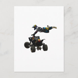 Cartão Postal bicicleta quad