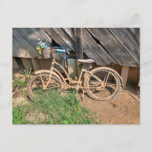 Cartão Postal  Bicicleta Velha