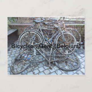Cartão Postal Bicicletas, Gent (Bélgica)