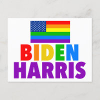 Biden Harris Rainbow American Flag Orgulho gay