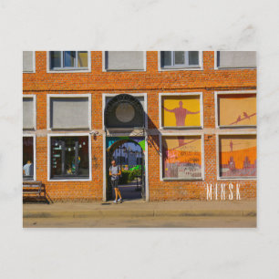 Cartão Postal Bielorrússia Б е л а у р с ь М и  a Minsk н a Graf