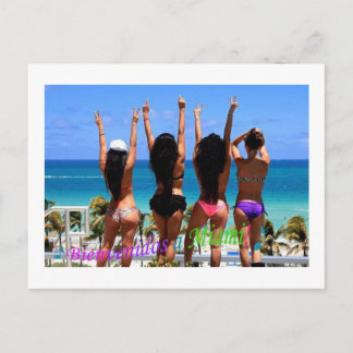 Cartão Postal Bienvenidos.