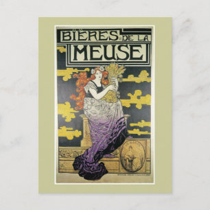 Cartão Postal Bieres De La Meuse, Marc Auguste Bastard