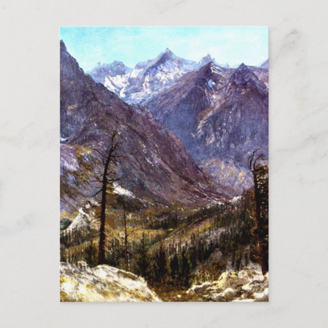 Cartão Postal Bierstadt - Estes Park, Colorado (Frente)