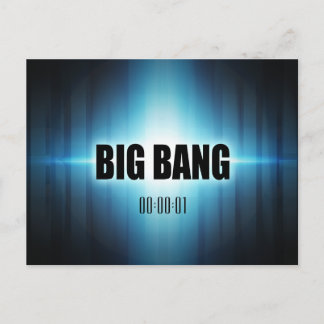Cartão Postal Big Bang