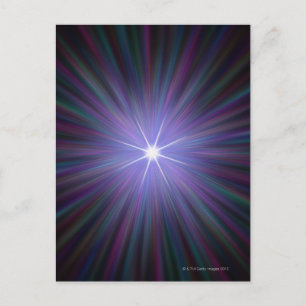 Cartão Postal Big Bang, trabalho de arte conceitual do computado