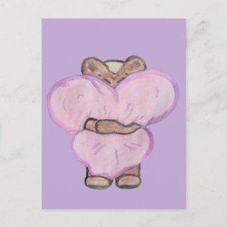 Cartão Postal Big Bear Hug.