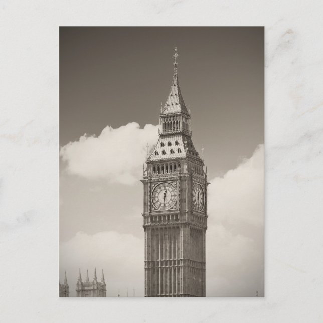 Cartão Postal Big Ben (Frente)