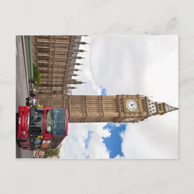 Cartão Postal Big Ben (Frente)