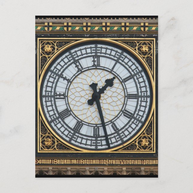 Cartão Postal Big Ben London (Frente)